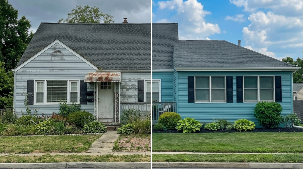 house exterior repainting in New Jersey